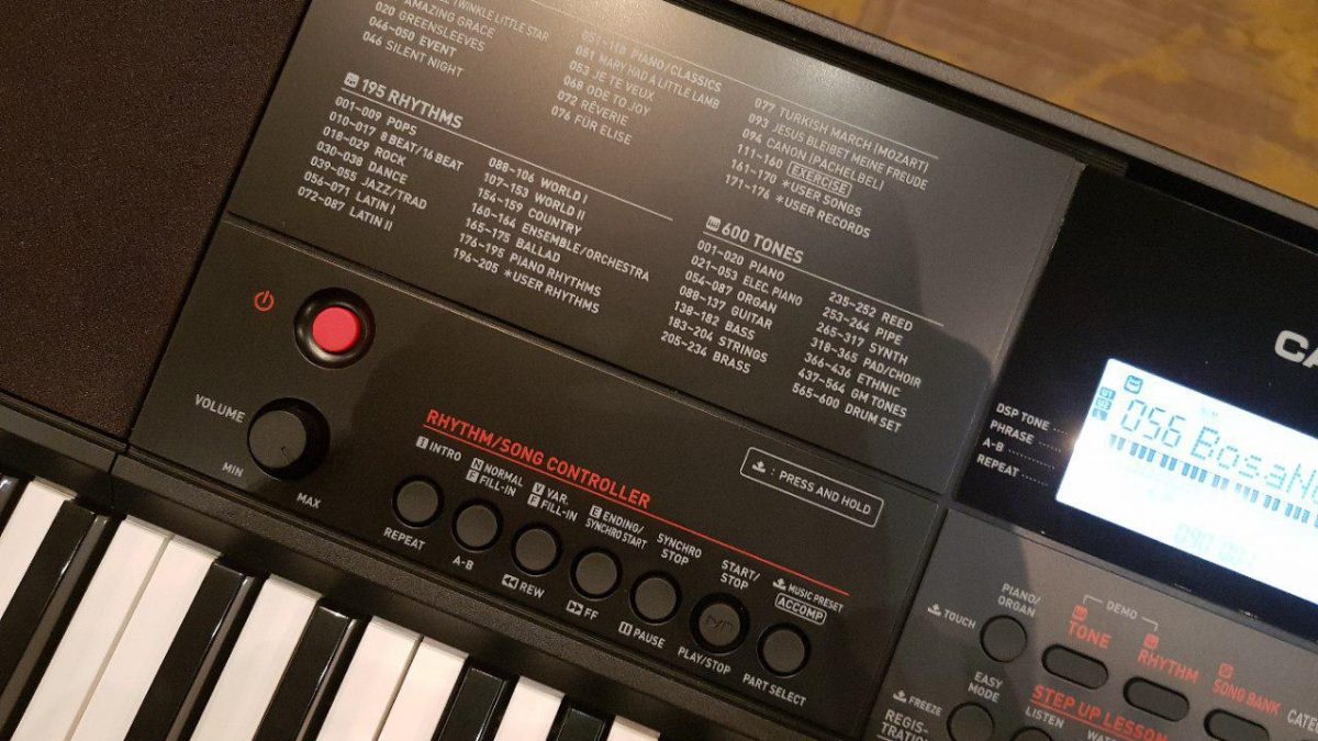 A Closer Look at Casio AiX Sound Source Digital Keyboards, CT-X Series