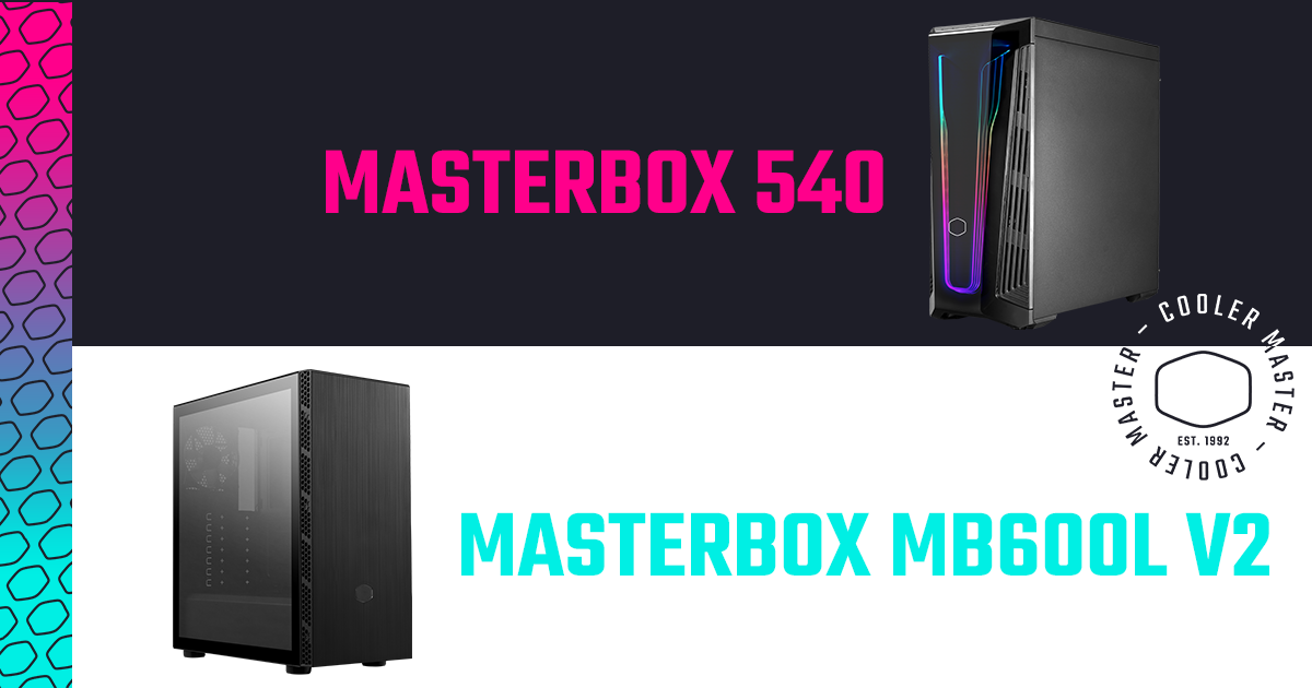 The MasterBox 540 And MasterBox MB600L V2 Are Two New ATX Cases