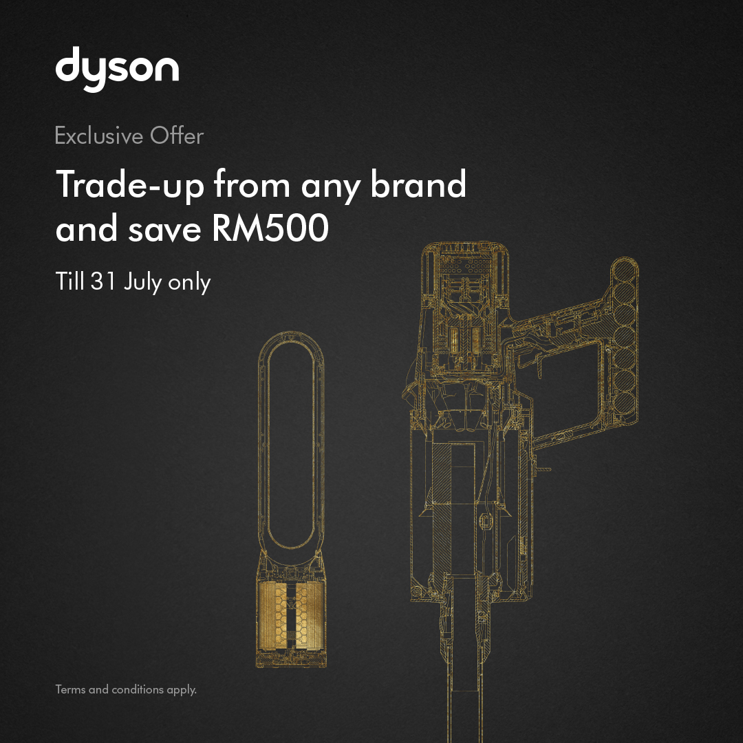 Dyson TradeUp Trade in your Old Vacuum or Air Purifier for a good