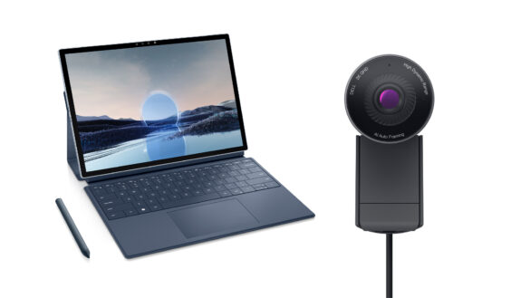 Dell XPS 13 2-in-1 Laptop And Dell Pro Webcam cover