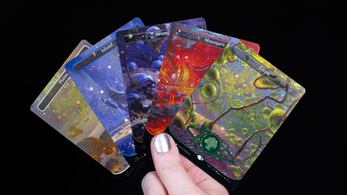 Galaxy Foil Cards