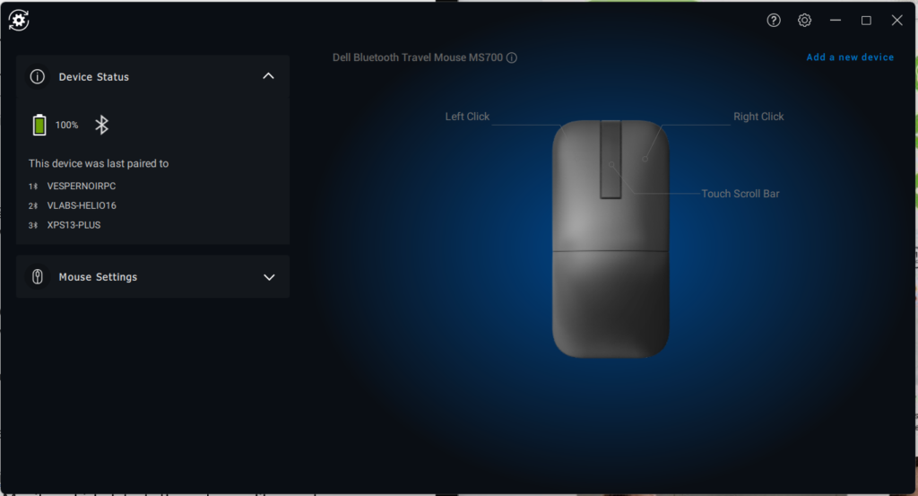 Dell Mouse MS700 Connectivity 2